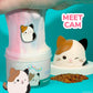 Original Squishmallows Scented Slime Jar, Coconut, Cam the Cat