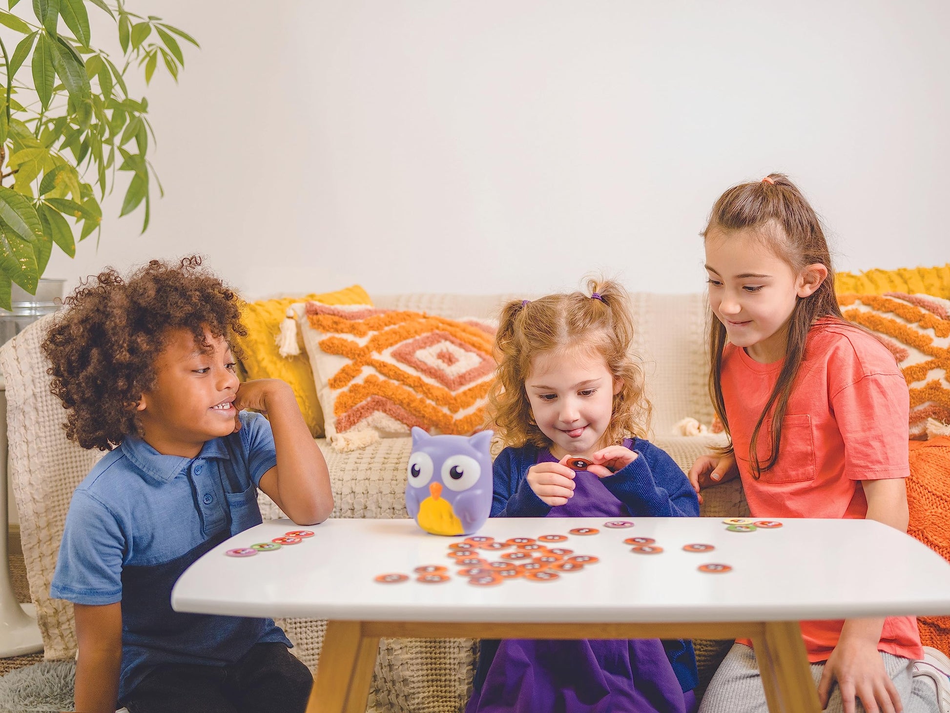 Hoot or Toot Interactive Preschool and Children Game - Educational owl Memory Matching Game by Blue Orange Games - 2 to 4 Players for Ages 4+