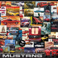 EuroGraphics Ford Mustang Vintage Ads Jigsaw Puzzle (1000 Piece) (6000-0748) , Blue