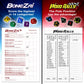 BuddyPal Games Combo Pack Bone-ZAI5 and Word Rally Family Dice Games, Ages 8 and Up