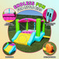 Sportspower Happy Hopper Inflatable Bounce House with Slide, Indoor Outdoor Backyard Bouncer with Heavy-Duty GFCI Blower, ASTM Certified, Ages 3 to 8