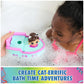 DREAMWORKS GABBY'S DOLLHOUSE Gabby & SS Mercat Bath Set, Floating Toddler Bath Toys with Cruise Ship & Squirter, Kids Toys for Girls & Boys Ages 3+