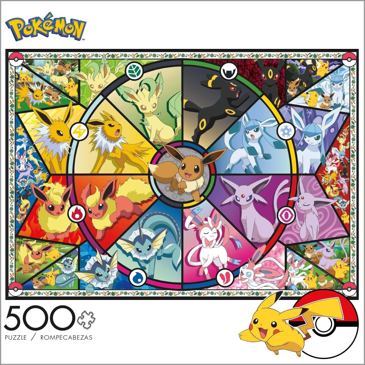 Buffalo Games - Pokémon Eevee Evolutions - 500 Piece Puzzle for Adults