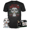 Funko Pop!&Tee: Star Wars - Holiday Stormtrooper (MT) - S
