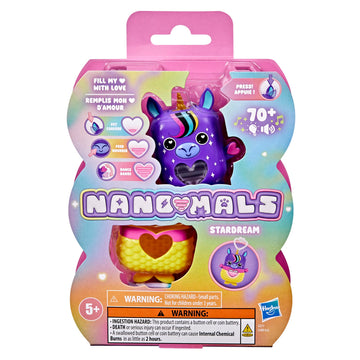 Nano-MALS Stardream The Unicorn, Electronic Pet Unicorn Toy, 70+ Responses, Interactive Fidget Toys for Girls & Boys Ages 5+