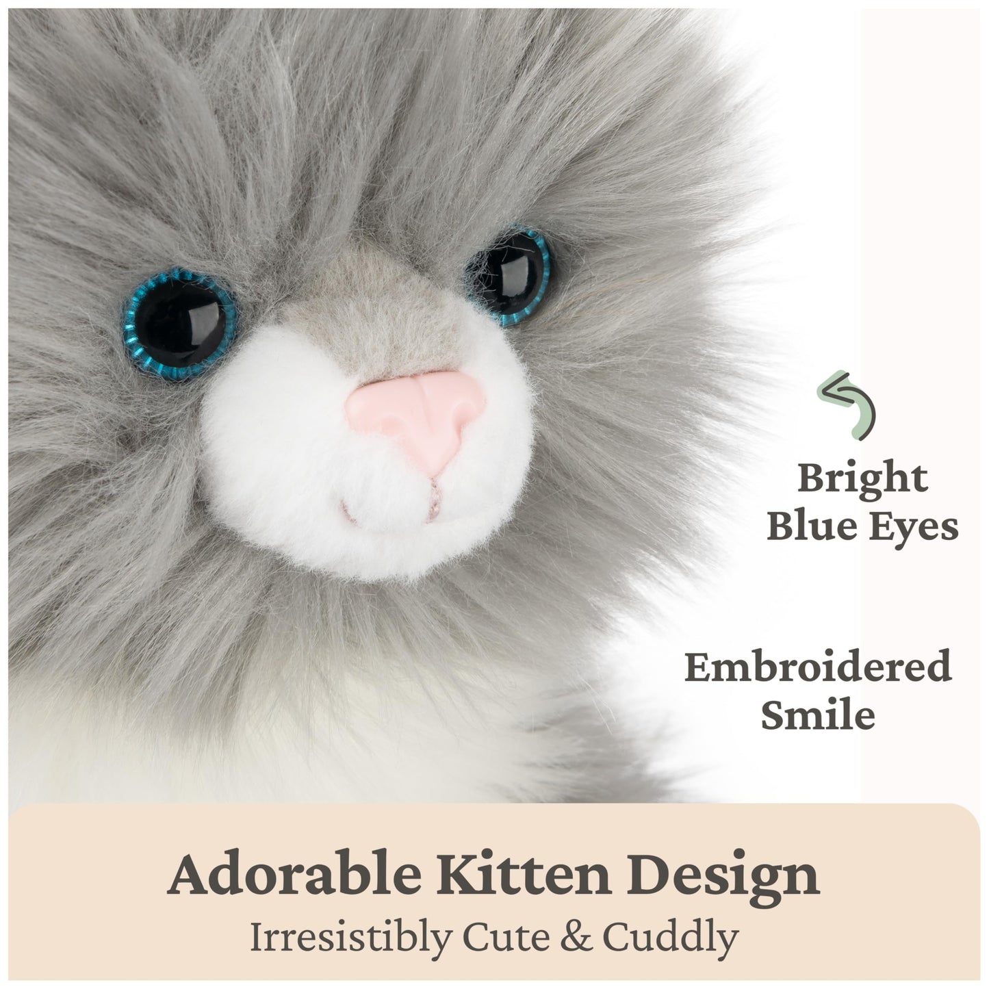 GUND Camilla 9-Inch Kitten Stuffed Animal for Ages 1+