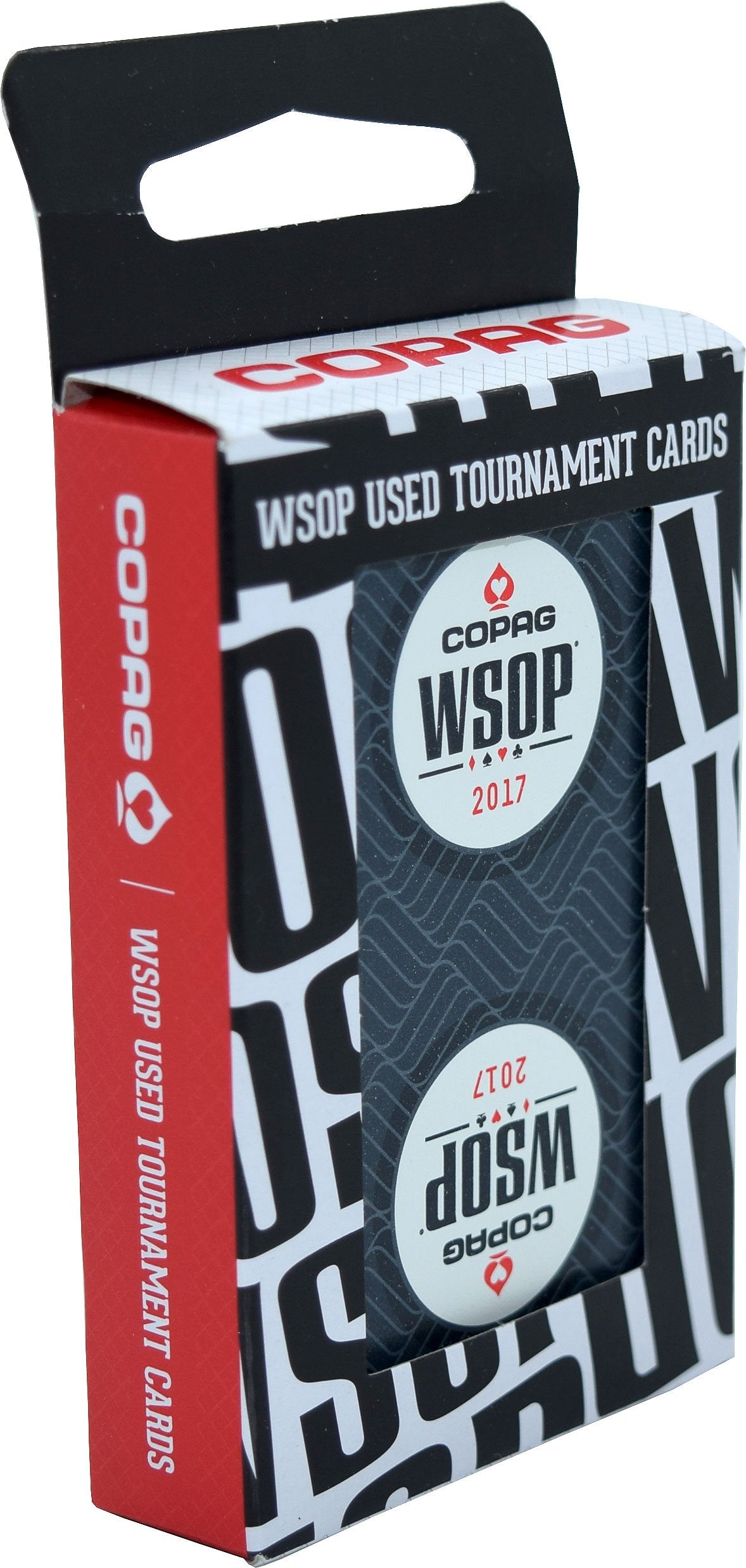 WSOP Set of 2 Authentic Decks Dealt at 2017 Used Copag Plastic Playing Cards Bridge Standard Index