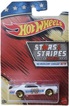 Hot Wheels Stars & Stripes Series '68 Mercury Cougar 10/10, white