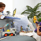 Mattel Disney and Pixar Lightyear Base Utility Vehicle, Toy Truck with Rolling Wheels & Workable Parts, 10.5-inches Long with Room for 4 Figures in