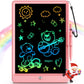 Bravokids 10 Inch LCD Writing Tablet for 3-8 Year Olds - Electronic Drawing Pad and Doodle Board as Educational Birthday Gifts for Girls and Boys