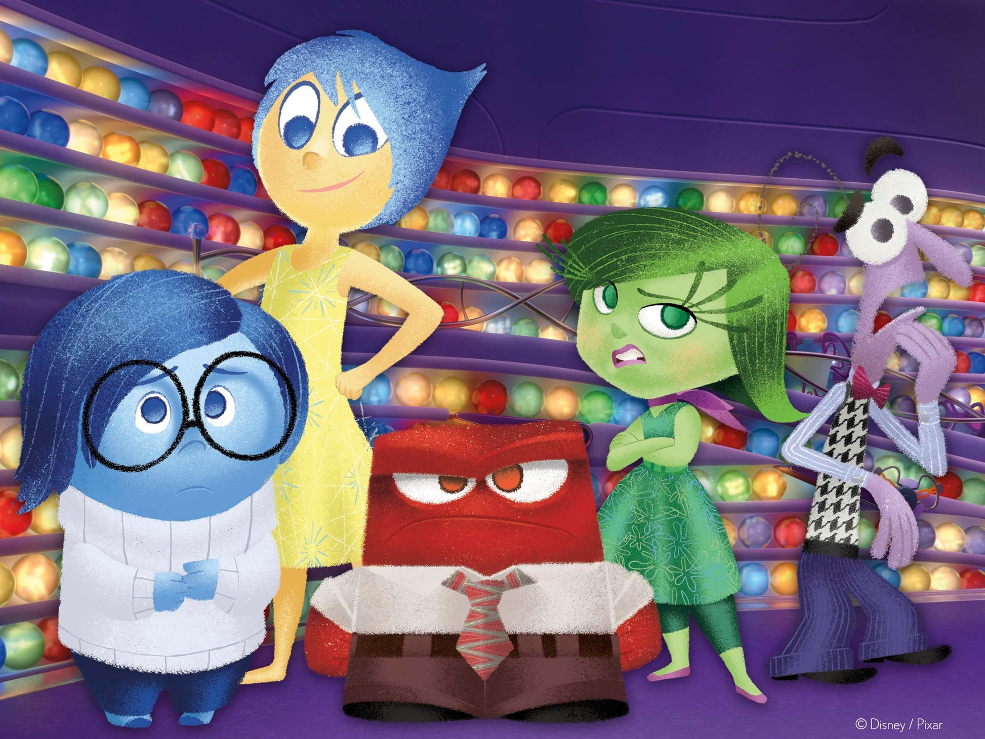 Ceaco - Disney Pixar Inside Out - 300 Large Piece Jigsaw Puzzle for Adults