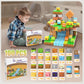 CEMECER Magnetic Blocks, 100PCS 1in Zombie Magnetic Building Blocks Toy for Kids Build Cubes, Stacking Magnetic Tiles, Sensory Montessori Construction