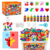 Kiditos Magic Water Elf Toy Kit for Kids, Color-Changing Magic Water Pets Craft Kit with 8 Color-Changing Gels, 10 Molds, Star Bottle, DIY Sensory