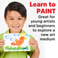 Faber-Castell Young Artist Learn to Paint Set - Washable Paint Set for Kids