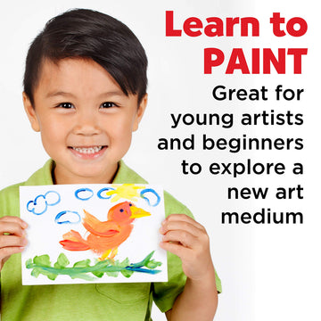 Faber-Castell Young Artist Learn to Paint Set - Washable Paint Set for Kids