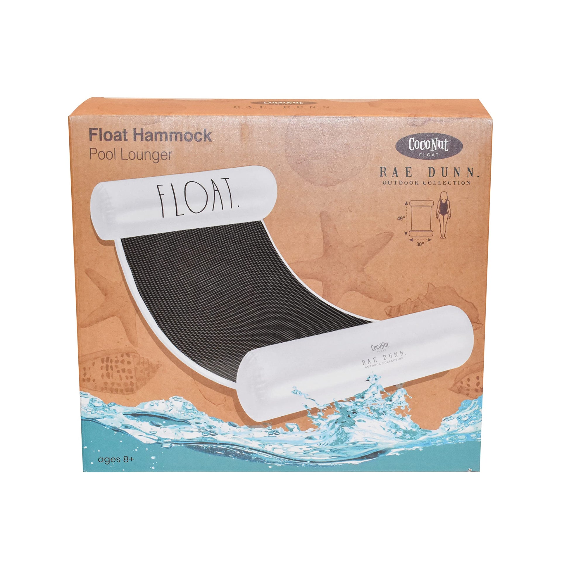Rae Dunn x CocoNut Float Hammock Float, Float Theme, for Kids, Adults