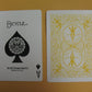 USPC Bicycle Yellow Trace Playing Cards Sun Moon Design