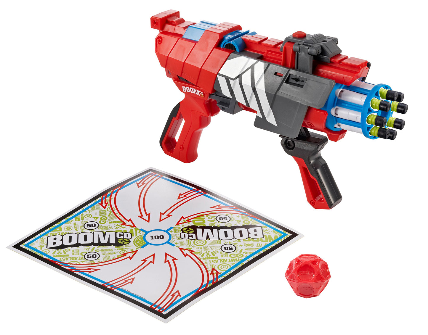 BOOMco Twisted Spinner Blaster with Rounds