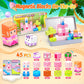 Sixink 45PCS Mini Magnetic Blocks,Magnetic Blocks Travel Toys for Kids with Portable Iron Box,STEM Learning Gift Idea for Ages 3+,Toys Birthday Gifts.