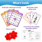 LEARNING ADVANTAGE QUIZMO Addition & Subtraction | Bingo-Style Math Game | 2 Game Modes for Ages 6-10 | Teach Basic Mathematics
