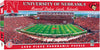 MasterPieces - 1000 Piece Jigsaw Puzzle, NCAA Nebraska Cornhuskers, Panoramic Football Stadium View, Fun for Adults and Family, 13" x39