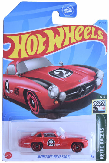 Hot Wheels Mercedes Benz 300 SL, Retro Racers 3/10