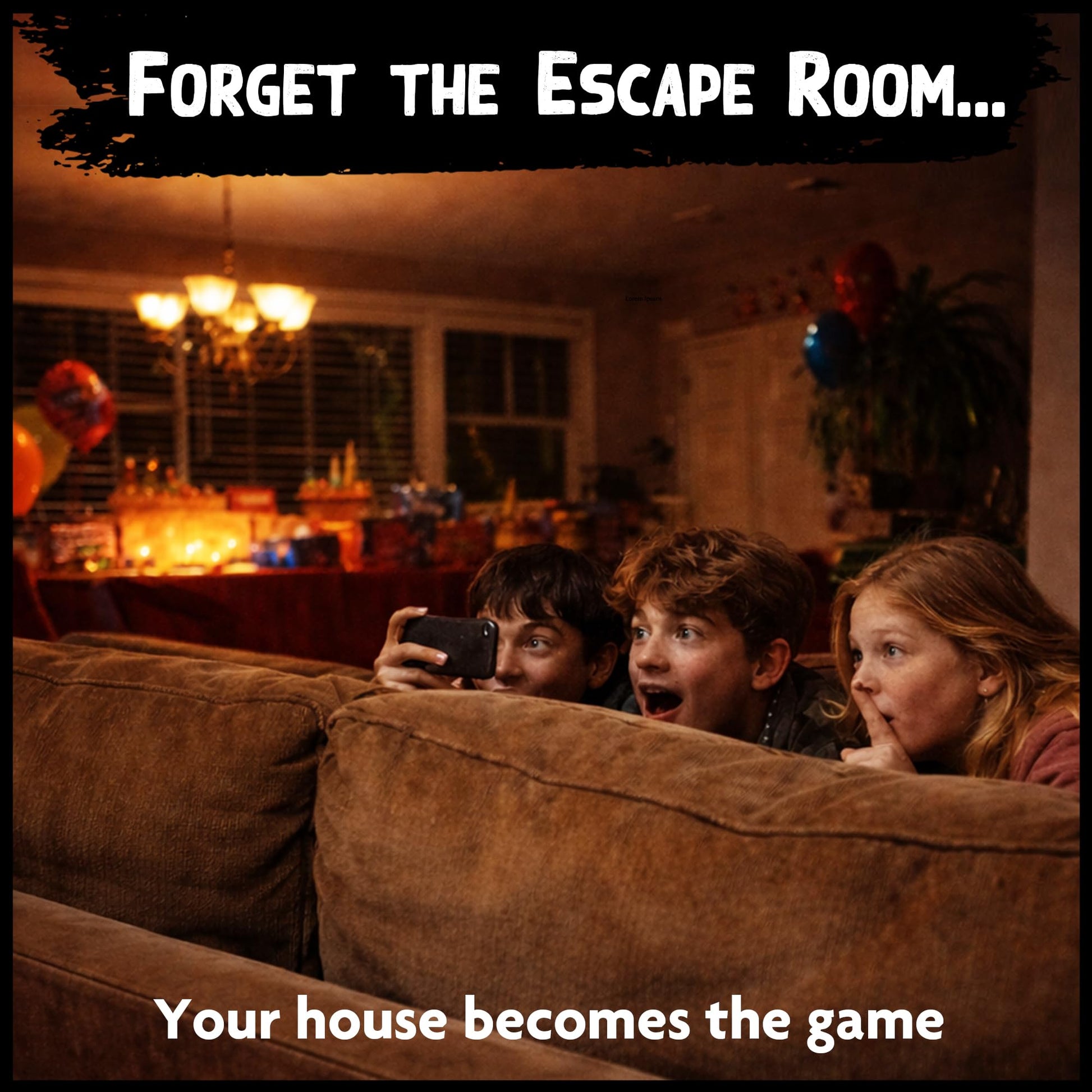 Let's Split Up - an Outrageous Horror Spoof Game | Ages 12+, 4-12 Players | Halloween Games for Teens | Horror Board Games Alternative | Outdoor Games