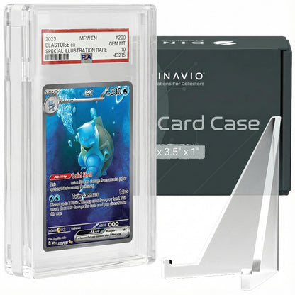 Dinavio Crafthouse PSA Graded Card Display Acrylic Case for Standard PSA and CGC Slabs - Slab Case - PSA Card Case - Graded Card Display Case