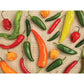 Bits and Pieces - 300 Piece Jigsaw Puzzle for Adults - 18" x 24" - Hot Pepper Mix - 300 pc Large Piece Colorful Vegetables Jigsaw