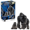 Gorilla & Baby Crystal 3D Puzzle, 48-Pc Brain Teaser, Ages 12+