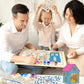 HABDJILTY 7 Pack Wooden Hanukkah Craft Kit Color You Own 3D Hanukkah House Chanukah Crafts for Christmas Classroom Activities Chanuka Art Projiect