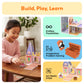PicassoTiles 148pc Magnetic Tiles Princess Castle Brick Block Toy Ages 3+