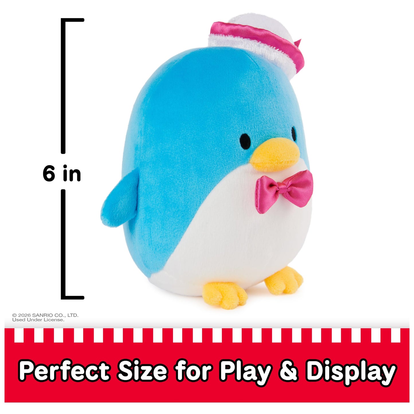 GUND Sanrio Tuxedosam 6-Inch Plush Toy for Ages 1+