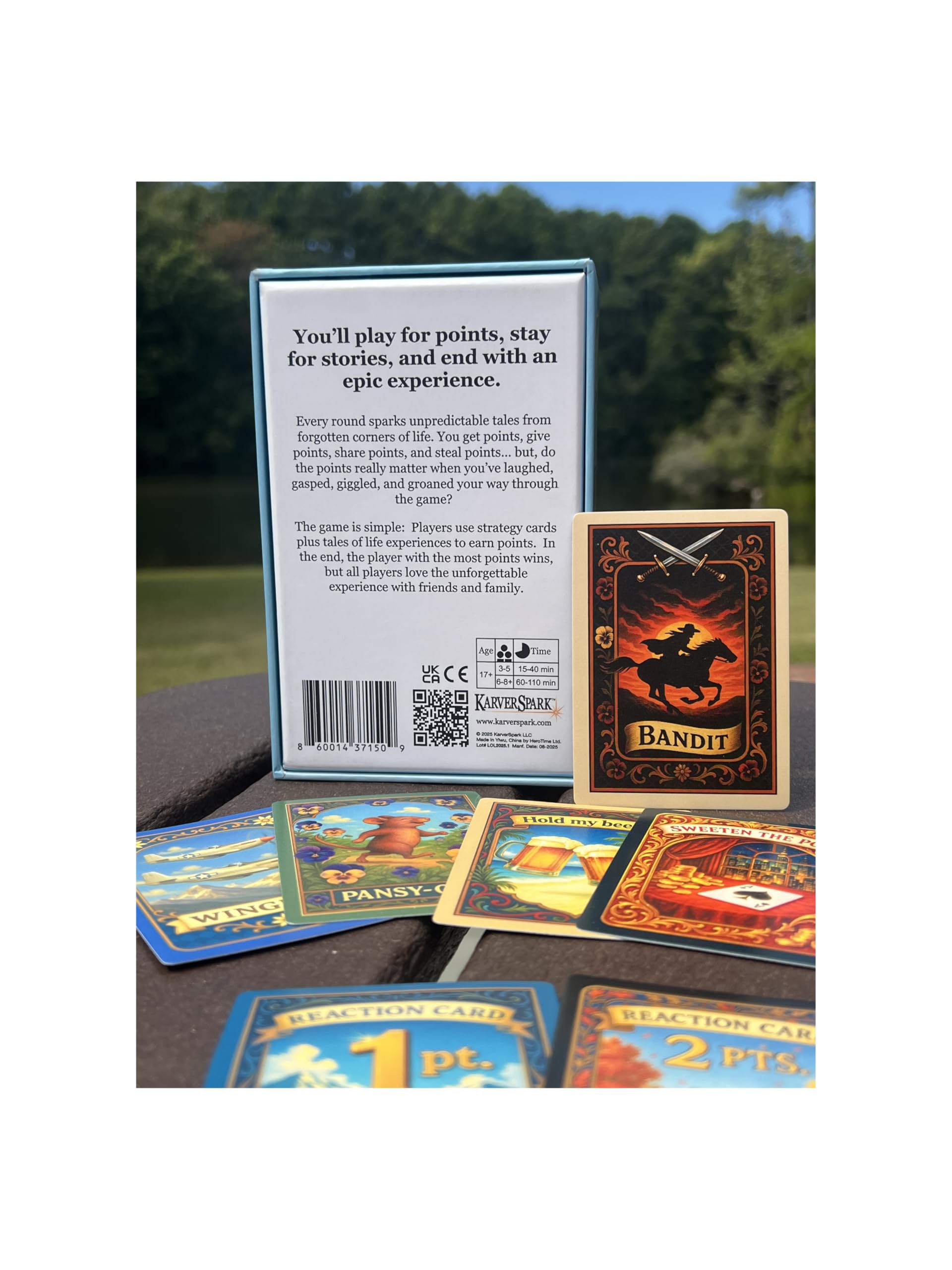 Life Out Loud: The Storytelling Card Game for Friends & Family | Real Stories, Big Fun, Unforgettable Nights | 3-8 Players, Ages 17+