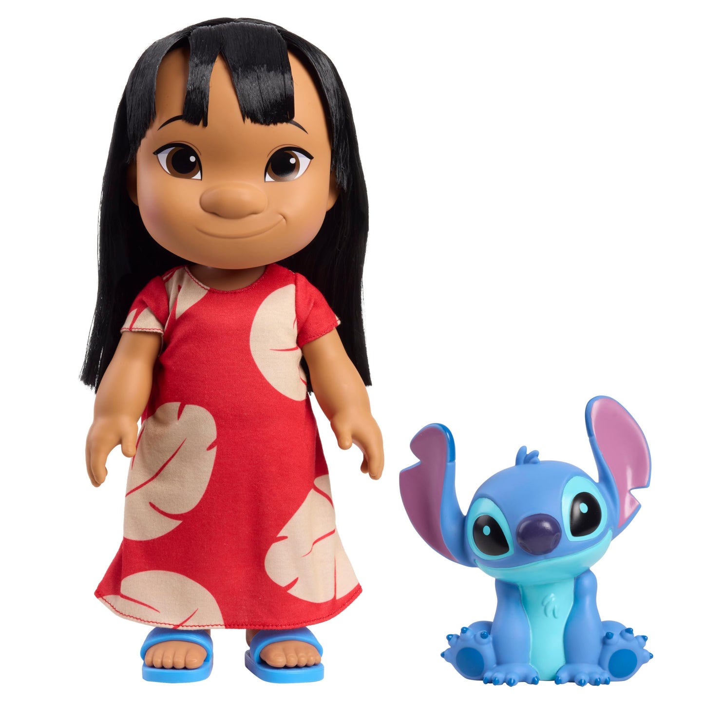 Disney Lilo & Stitch 14-inch Poseable Lilo Doll with Stitch Figure