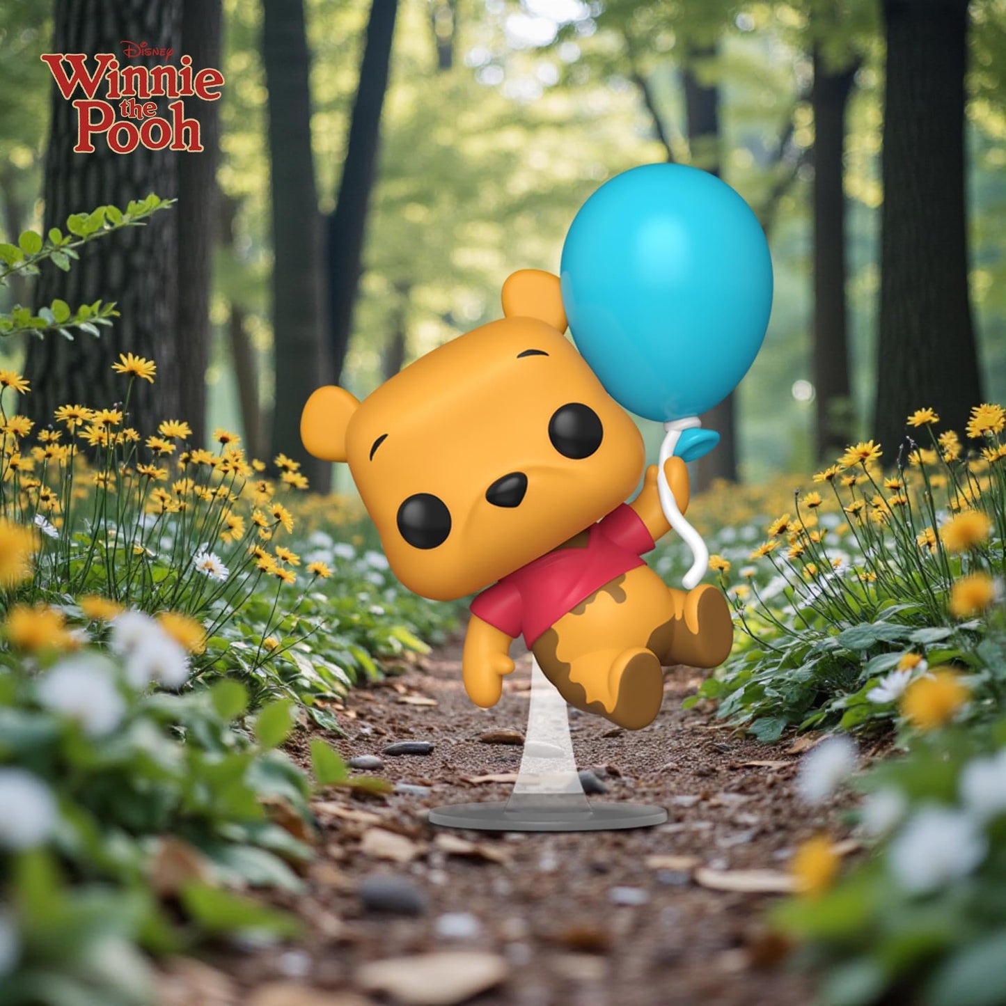 Funko Pop! Disney: Winnie The Pooh - Pooh with Balloon - Collectable Vinyl Figure - Gift Idea - Official Merchandise - Toys for Kids & Adults - Disney