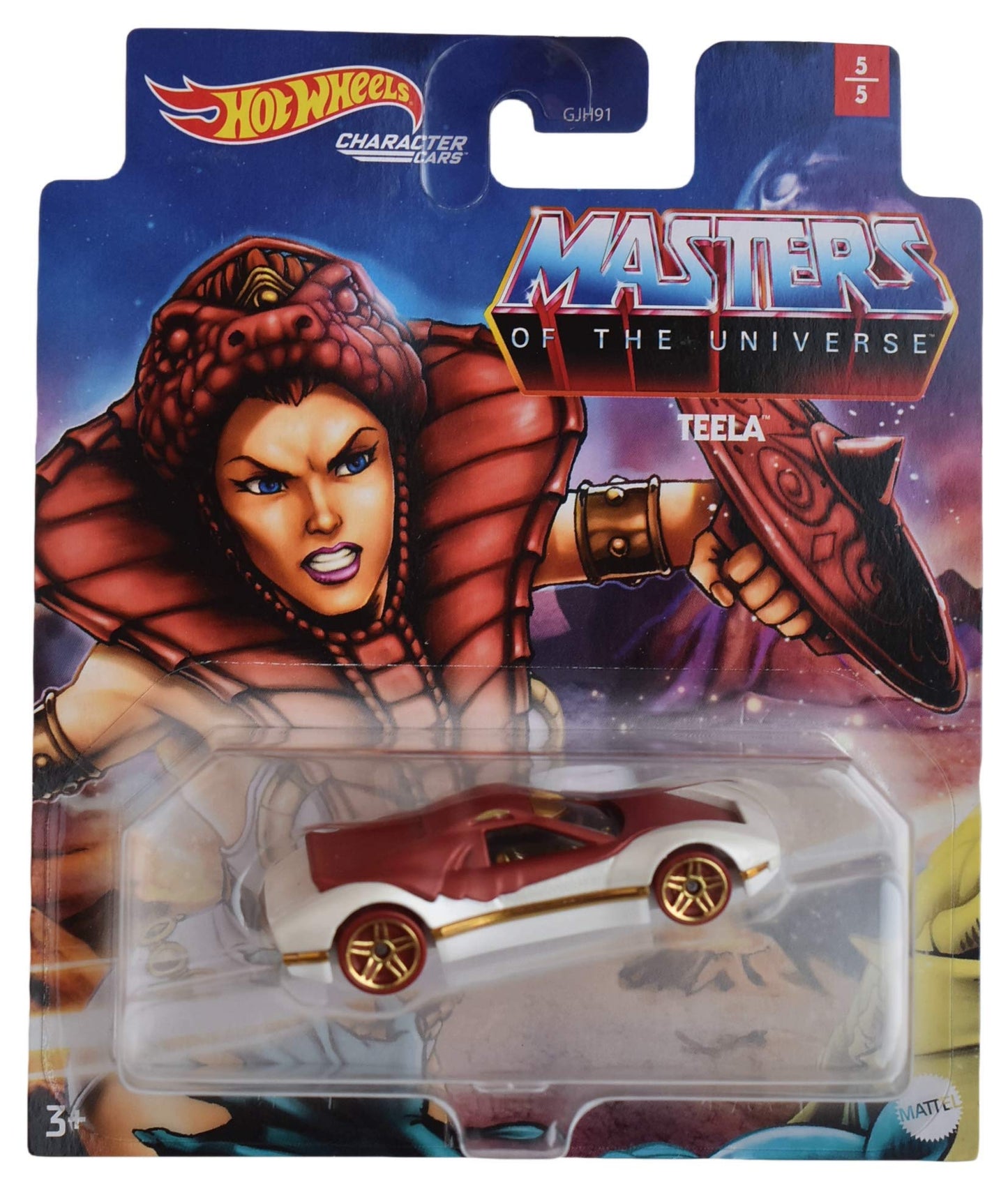 Character Cars Hotwheels Masters of The Universe [Teela], 5/5