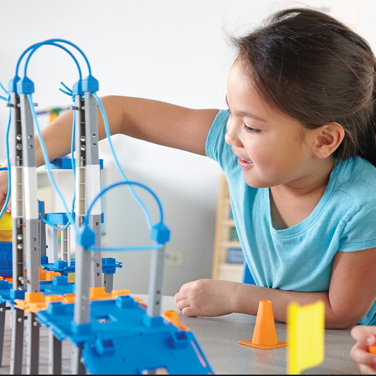 Learning Resources City Engineering & Design Building Set - Preschool Building Toys, STEM Toys for 5 Year Old, Kids Engineering Kit, STEM Gifts