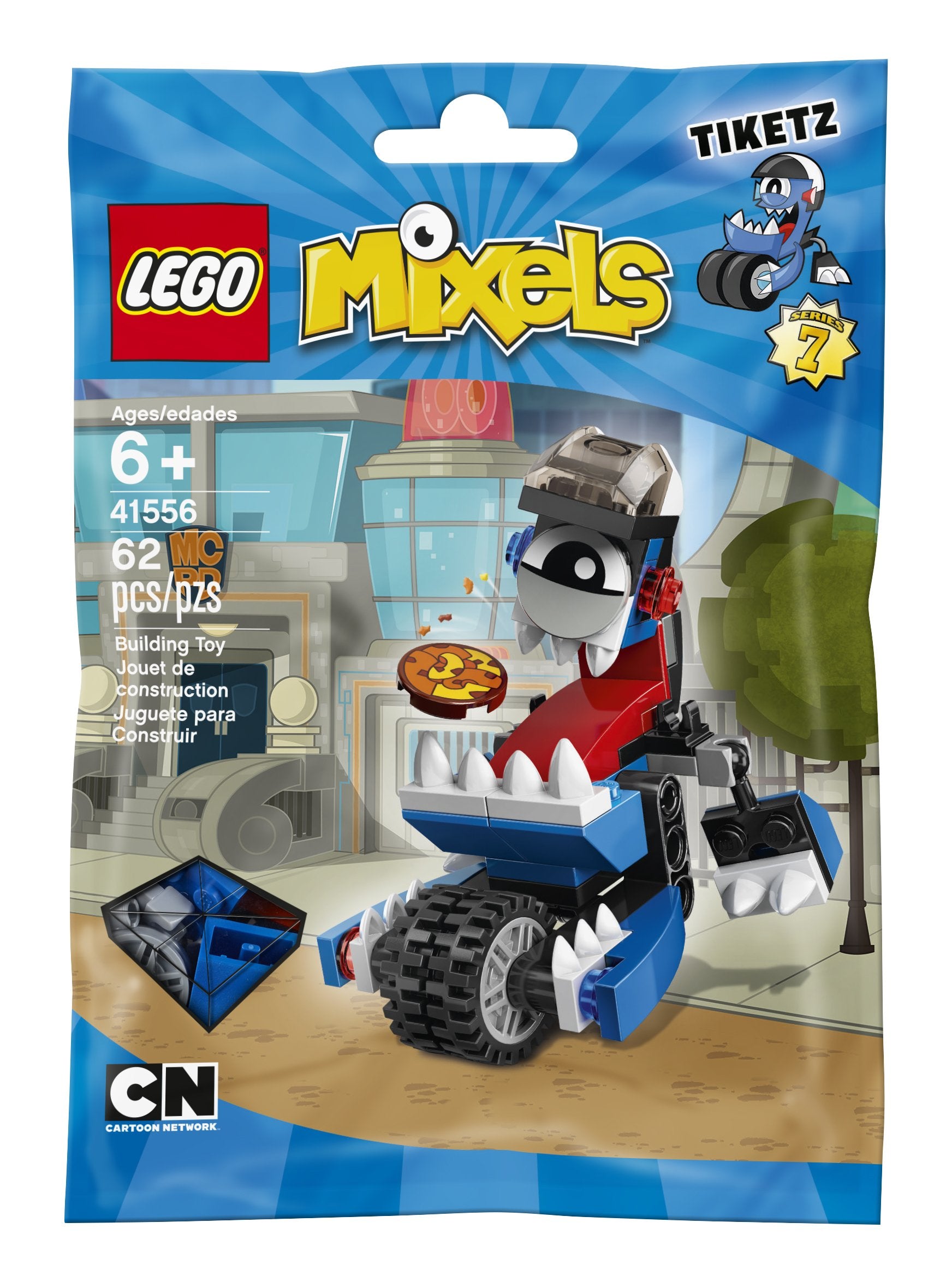 LEGO Mixels Mixel Tiketz 41556 Building Kit