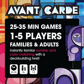 Avant Carde - by Resonym - Board Game - Deck Building Game of Avant-Garde Art Collection - Ages 8+