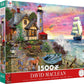 Ceaco - David Maclean - Crashing Waves - 1500 Piece Jigsaw Puzzle - Colorful Puzzle for Adults - Precision-Cut Pieces, Beautiful Artwork, and Hours