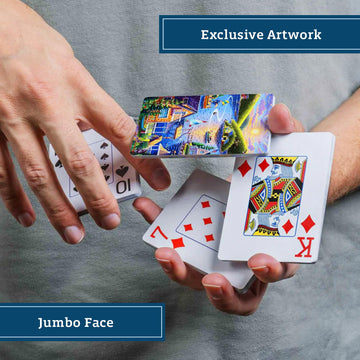 Boardwalk Puzzles Lake House, Featherlight Unique Playing Cards, Fun Themed Deck for Home and Travel