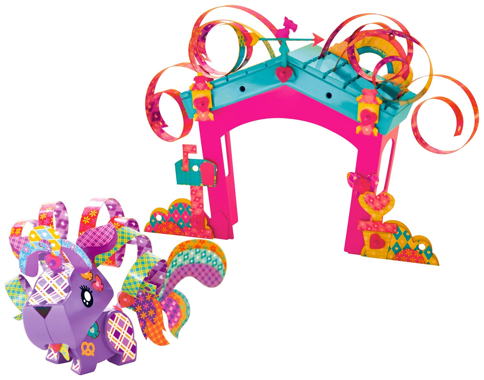 AmiGami Dog and Doghouse Playset