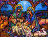 Springbok Stained Glass Nativity 500 Piece Christmas Jigsaw Puzzle