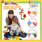 ZOZOPLAY STEM Toys Tube Locks, 72 Piece Tubular Pipes & Spouts & Joints & Whistles & Trumpet Toy, Learning Educational Building Block Set