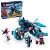 LEGO DREAMZzz Zoey’s Cat Motorcycle Bike Toy with 2 Minifigures, Creative Toy for Kids Ages 7 and Up, Rebuild an Animal Figure into a Bike, 71479