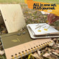 WOKK Flower Press with Herbarium Journal | Flower Preservation Kit, Leaf Press Kit for Making Cards, Plant Press for Adults and Kids, Added Journal