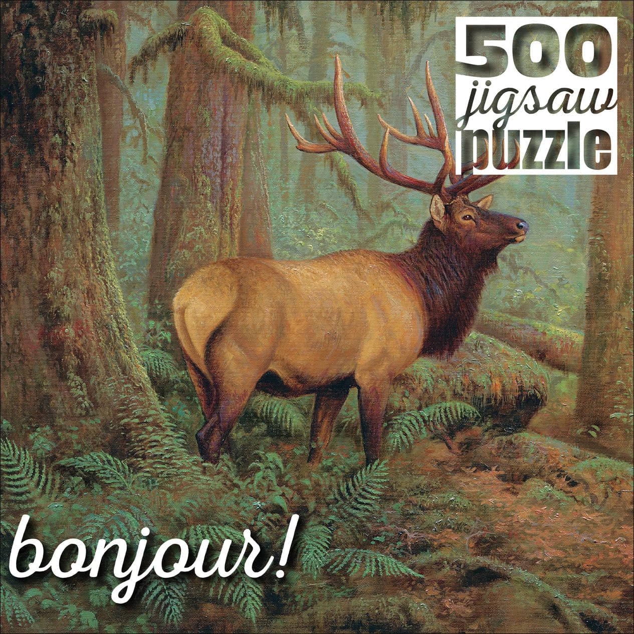 Buffalo Games - Forest King - 500 Piece Jigsaw Puzzle for Adults