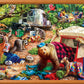 MasterPieces 300 Piece EZ Grip Jigsaw Puzzle - Campsite Trouble - 18"x24"