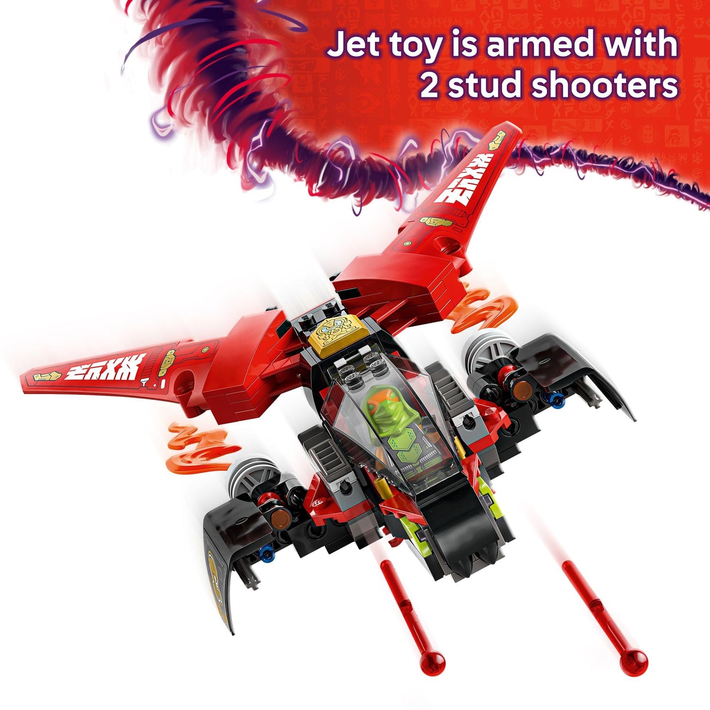 LEGO NINJAGO Ninja Combat Vehicle - 3 in 1 Building Toy - Dragons Rising Play Set for Boys & Girls, Ages 8+ - Model Building Kit for Kids W/6 Ninja
